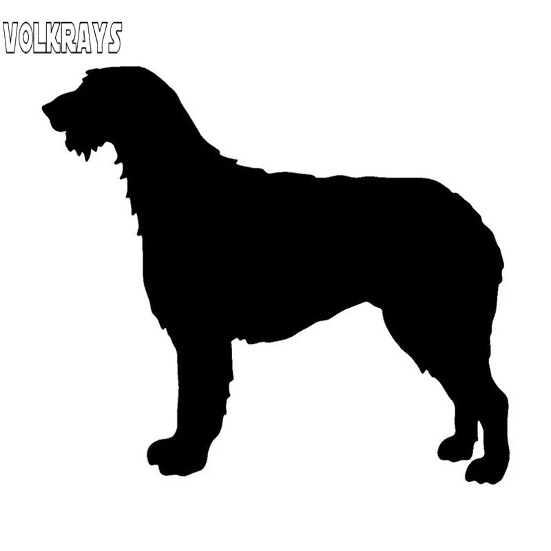 got irish wolfhound Sticker Die Cut Decal vinyl 2x