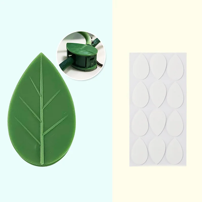 Plant Clips 10pcs Leaves Wall Vine Flower Vegetables Plant Holder