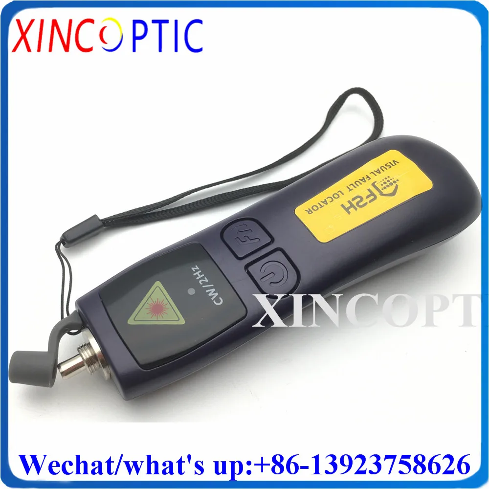 

Grandway Mini Red Source Fiber Checker VLS-8-15 15MW 14KM VFL Fibre Optic Visual Fault Locator Cable Tester