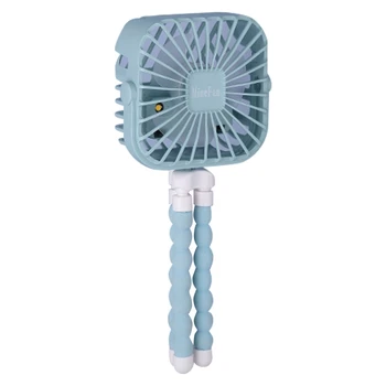 

Mini Changeable Adjustable USB Octopus Fan Where Chargeable Hanging Fan Handheld Toys for Gift Office Home