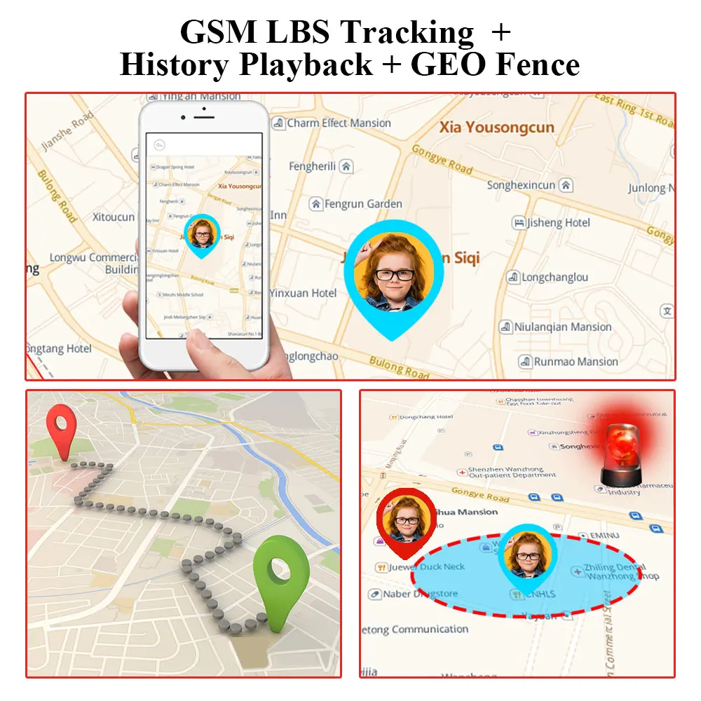 Q12 waterproof smart watch kids waterproof  5