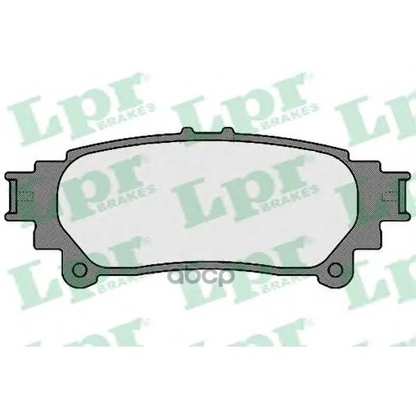 Колодки Тормозные Lexus Rx 350/450h 09- Задние Lpr 05p1693 Lpr арт. 05P1693