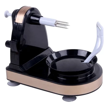 

2 Pcs Fruit Machine Peeler Slicer Cutter Bar Home Hand-Cranked Clipping Fruit Peeler Kitchen Fruit Slicer