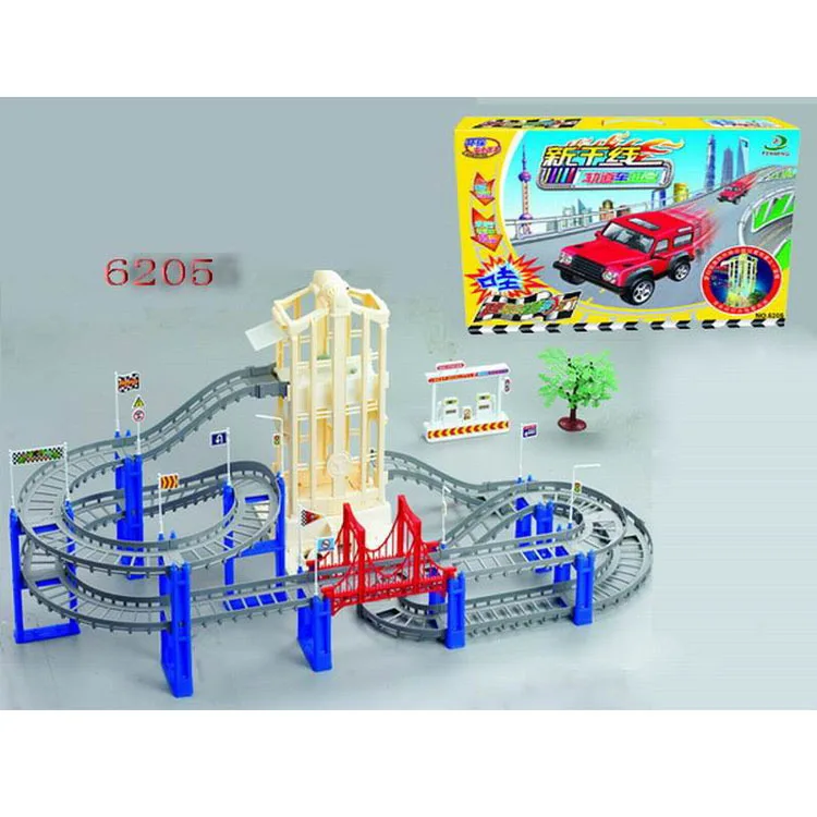 

Children'S Educational Toy Car Camera Track D. Assembled Camera Track Trunk Line Camera Track Car Light Included Light Height Ad