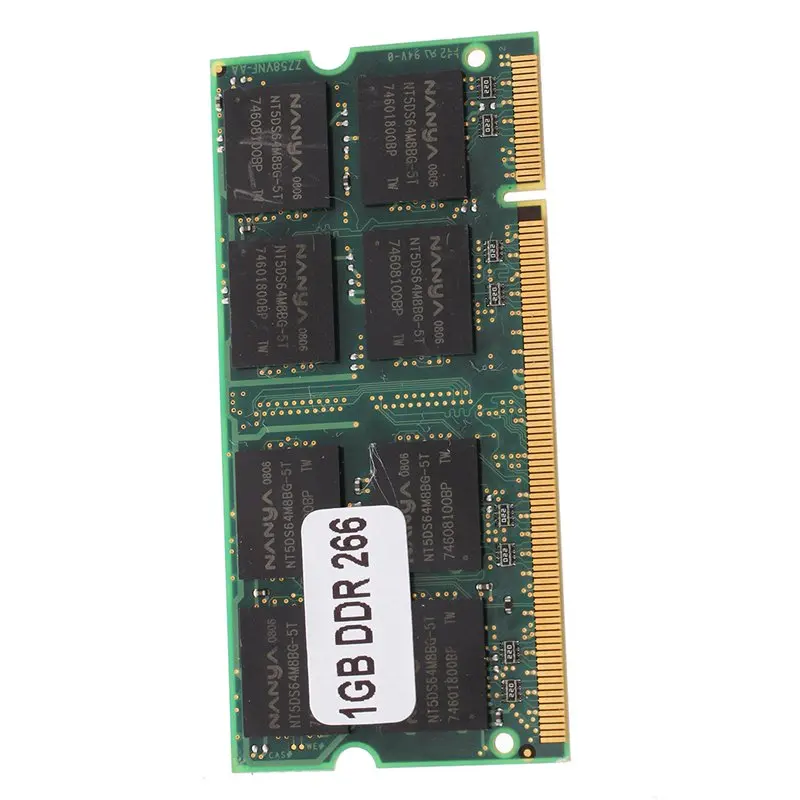 1 Гб оперативной памяти PC2100 DDR CL2.5 DIMM 266MHz 200-pin ноутбук