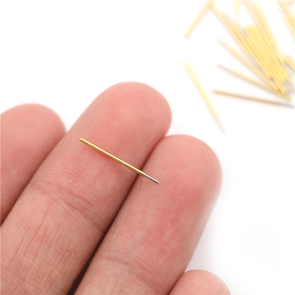 Пружинный испытательный зонд 3A 100 шт./пакет из нержавеющей стали Pogo Pin P50-B1