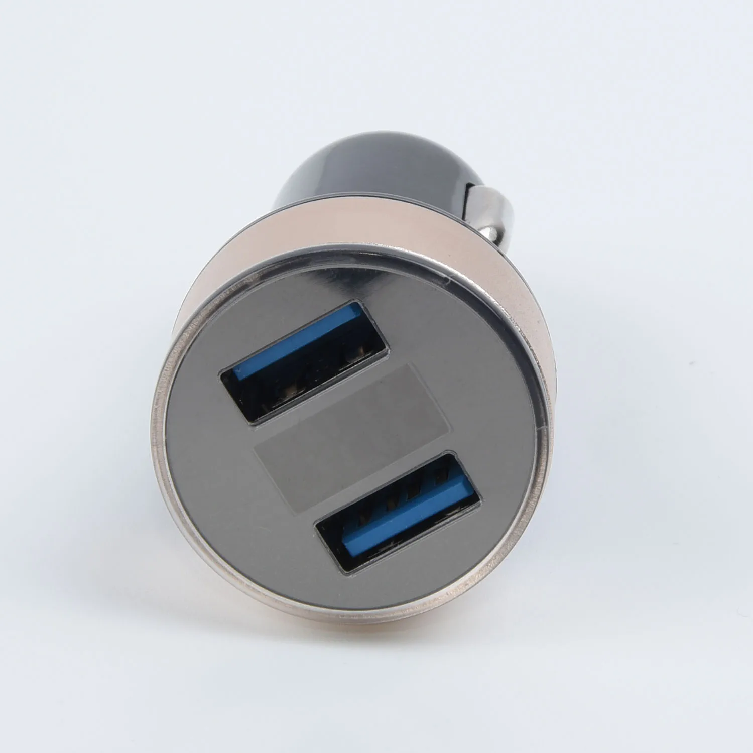 2-Порты и разъёмы, USB автомобильный адаптер, Автомобильный светодиодный Дисплей QC 3,0 Быстрая зарядка для IPhone и Android