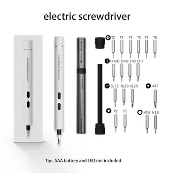 

Battery Power Electric Screwdriver Bit Mini Precision Phone PC Repair Tool Kit High Quality Power Tool Part Electric Screwdriver