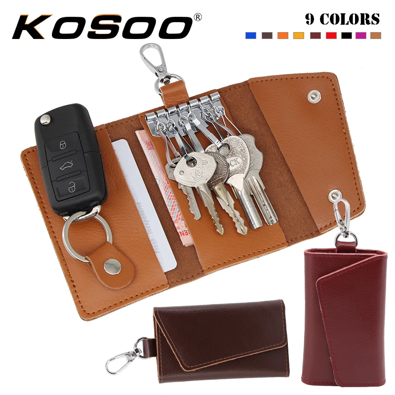 Чехол для ключей от машины из натуральной кожи|housekeeping car|auto key caseauto |