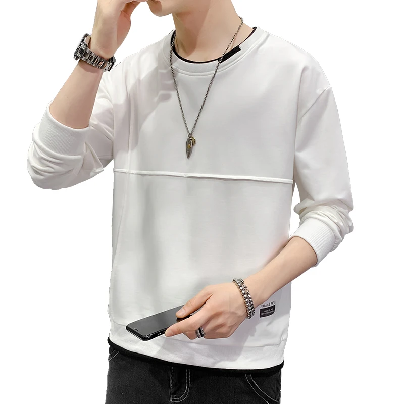 

Men's Stripe Sweatshirts 2020 New Comfortable Embroidery Hooded Tracksuits Men Hoodies Streetwear Mens Sweatshirts Pure cotton