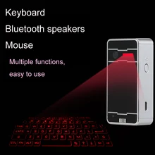 Лазерная клавиатура Bluetooth Беспроводная Виртуальная проекционная клавиатура портативная для Android смартфон планшетный ПК для ноутбука телефон подарок