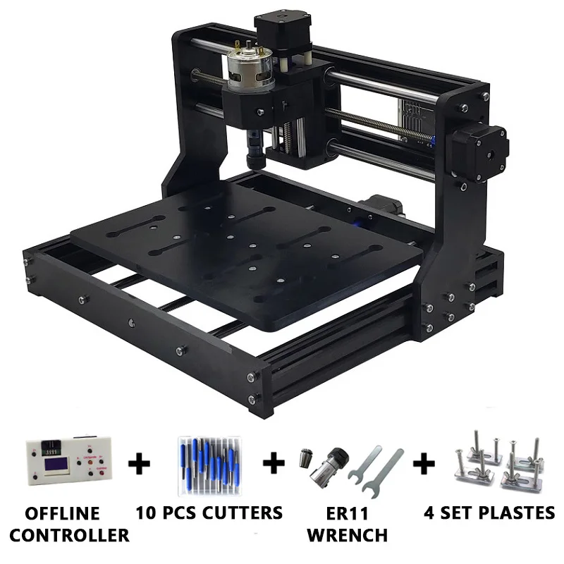 CNC 3020 модернизированная машинка для гравировки по дереву фрезерный станок(для гравировки) лазерный гравер с управлением GRBL с автономным управлением ler DIY - Цвет: No laser