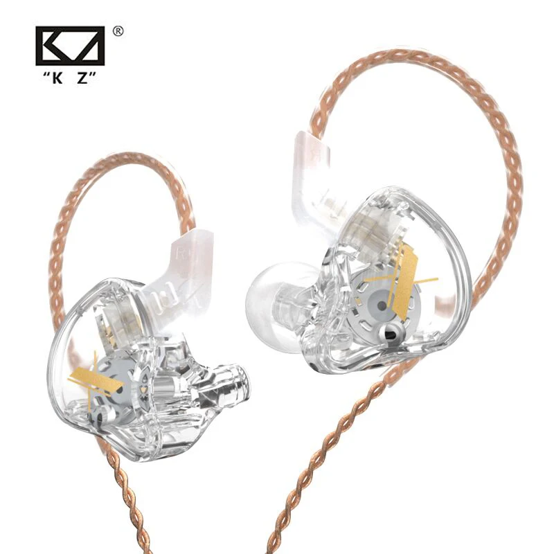 Sale Earphones HIFI Ear-Monitor Bass-Earbuds Headset Kz Crystal Sport-Noise Kz Edx ED12 Cancelling 1005001623130645