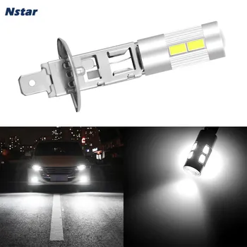 

Nstar 1pc H1 5730 10SMD Led Lamp Bulb Auto Part Fog Headlight Driving Lights Car Styling Accessories 182
