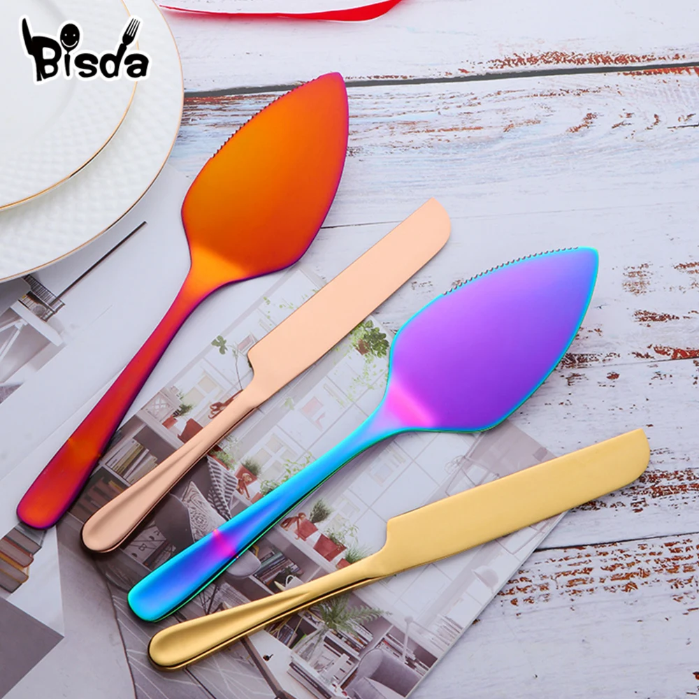 Набор ножей лопат для торта лопатка из нержавеющей стали сервера пиццы нож