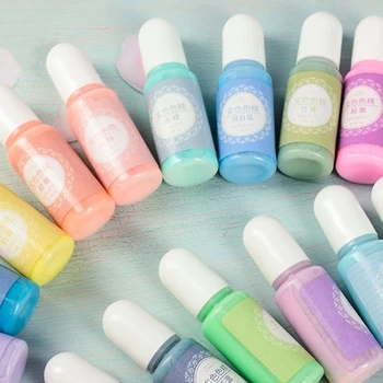 

24 Colors Crystal Epoxy Pigment UV Resin Dye DIY Jewelry Colorant Art Crafts Coloring Drying Color Mixing Liquid