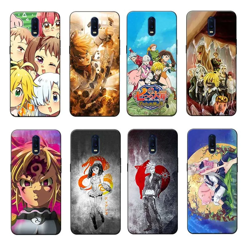 

For oneplus one plus 7 pro 7 6 6t 5t Clear Soft Silicone Phone Case The Seven Deadly Sins Cartoon