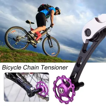 

Aluminium Alloy Cycling Single Speed Chain Tensioner MTB Bicycle Chain Replacement Prevent Chain Falling Off DIY Bicycle Parts 4