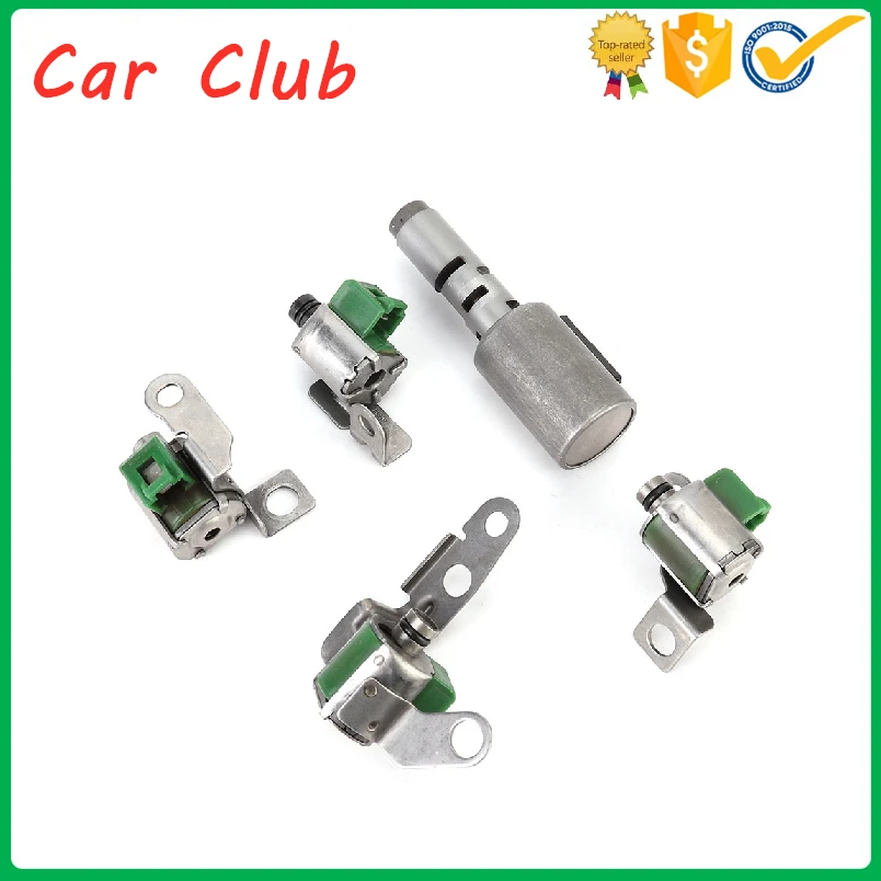 

5PCS Transmission Solenoid Shift Kit AW8040LE AW8140LE U440E U441E For FORD FIESTA For CHEVY CHEVROLET AVEO For TOYOTA YARIS