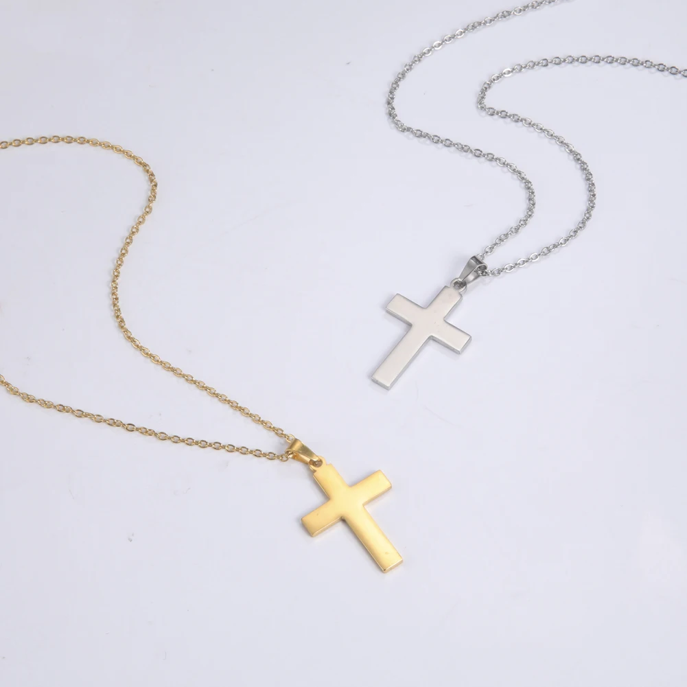 Unift Stainless Steel Necklace Cross 