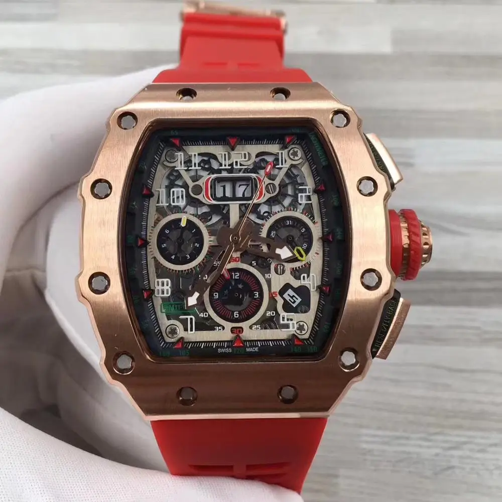 

WG0964 Mens Watches Top Brand Runway Luxury European Design Automatic Mechanical Watch