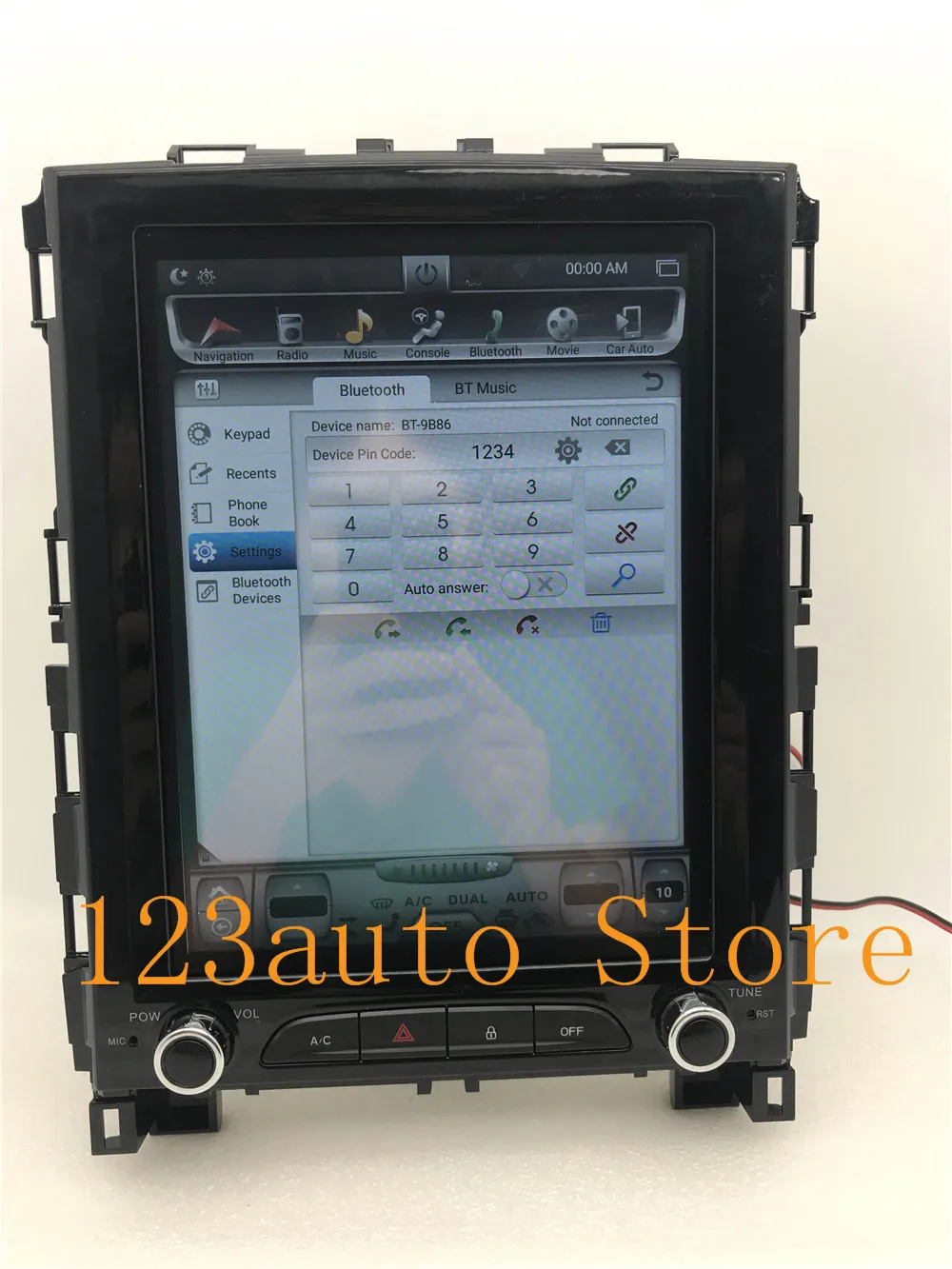 10,4 ''Tesla Стиль Android 8,1 автомобиля DVD gps плеер gps навигации для Renault KOLEOS megane PX6 carplay Радио стерео