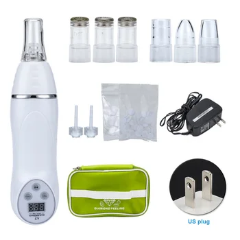 

Electronic Blackhead Remover LED Display Facial Care Travel Portable Home Vacuum Suction Hand Held Acne Pore Cleaner