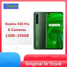 Telefone celular realme x50 pro 5g, enviar rápido, snapdragon 865, android 10.0, 6.44