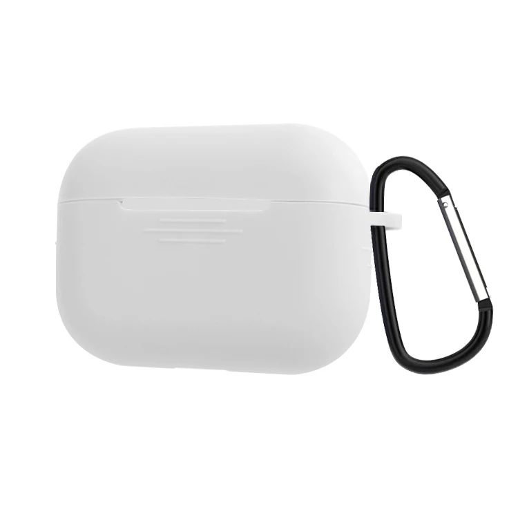 Красивый и приятный мягкий силиконовый чехол для Apple Airpods Pro противоударный чехол для Apple Air pods 3 Pro correa для Airpods Pro 3 Чехол - Цвет: White
