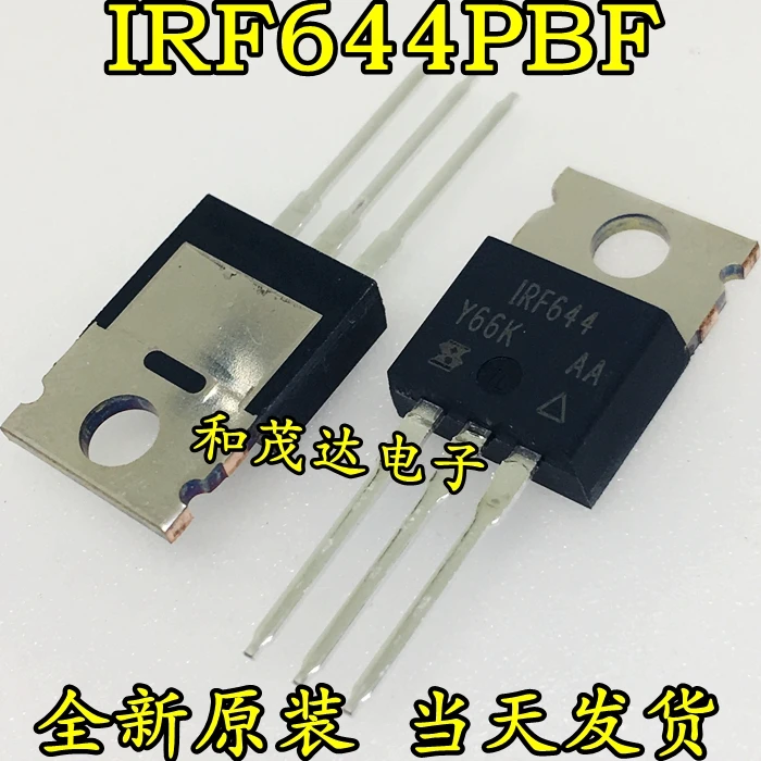 10 шт./лот IRF644PBF 250V 4A IRF644 N на