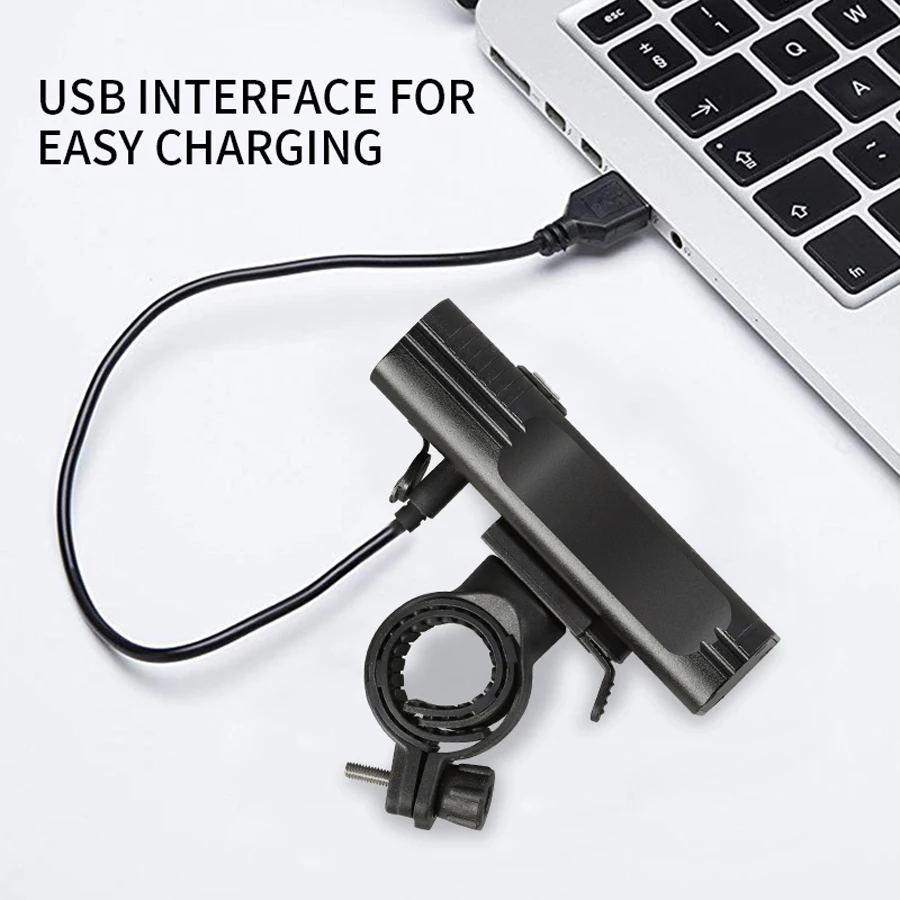 4000 Mah Велосипедный свет 800 люмен велосипед встроенный аккумулятор USB зарядка