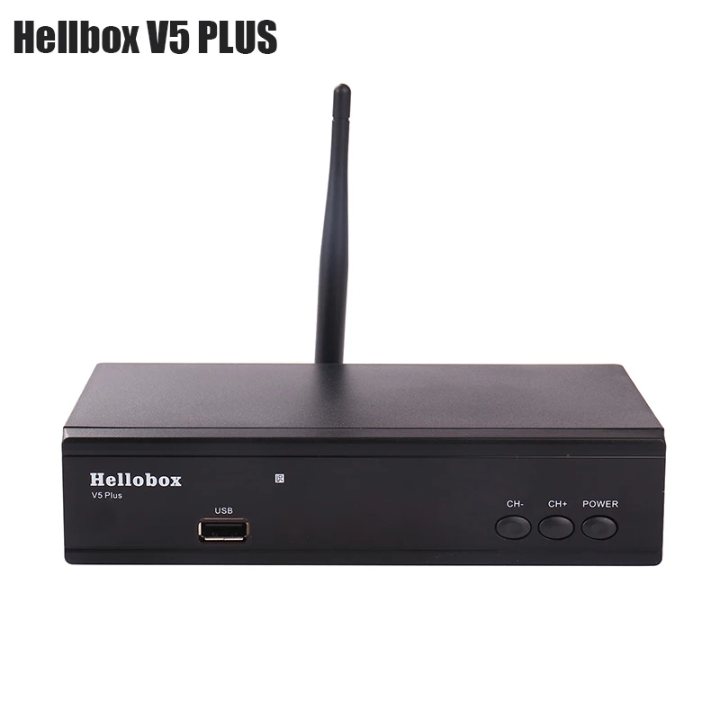 V5 PLUS With Wifi Hellobox V5 спутниковый ресивер Поддержка CCCAM ТВ-ресивер PowrVu IKS Biss полностью Авторолл DVB S2 скам+ 2 года ТВ-приставка - Цвет: V5 PLUS With Wifi