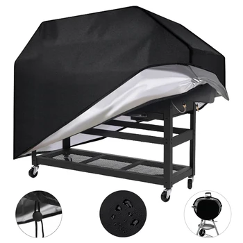 

Waterproof BBQ Grill Cover Barbeque Cover Anti Dust Rain UV For Gas Charcoal Electric Barbe Barbecue Accessories Outdoor Garden
