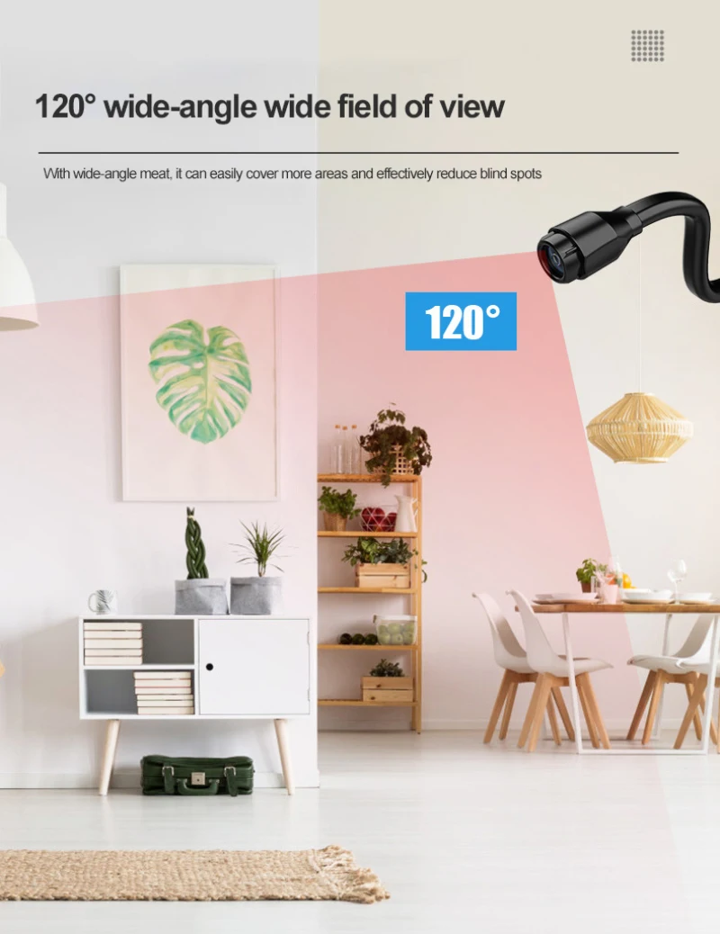 Mini Camera 1080P Wifi Portable IP Remote Control Micro Surveillance Camera HD Support Motion Detection For IOS/Android