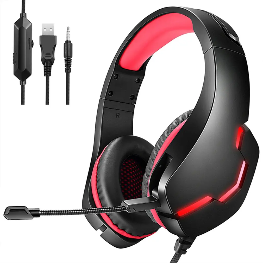 J10 Gaming Headsets Stereo High Definition Over Head Gaming Headphone Noise Canceling Gaming Headphone