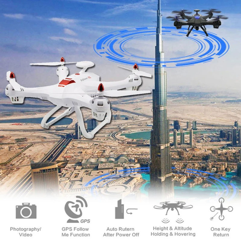 

lensoul X183 GPS four-axis aircraft drone Drone Aircraft UAV APP Remote One Key Landing Altitude Hold Quadcopter