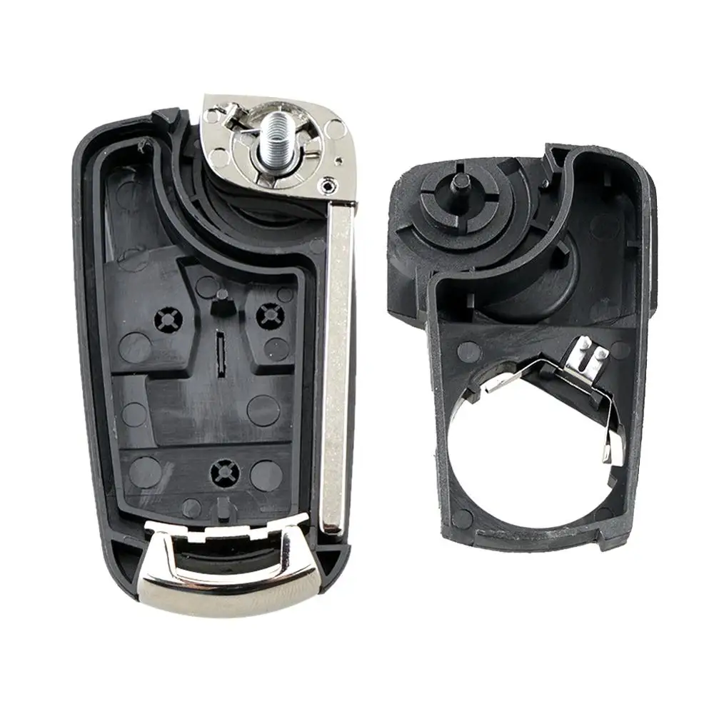 2 бутоны Складной флип дистанционный ключ корпус Fob для Vauxhall/Opel/Astra H/Corsa D/Vectra C/Zafira