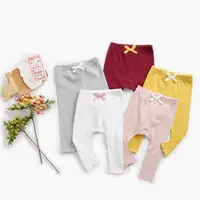 Sanlutoz Casual Baby Girls Long Pants Autumn Princess Infants Girls Trousers Toddler Clothing 1