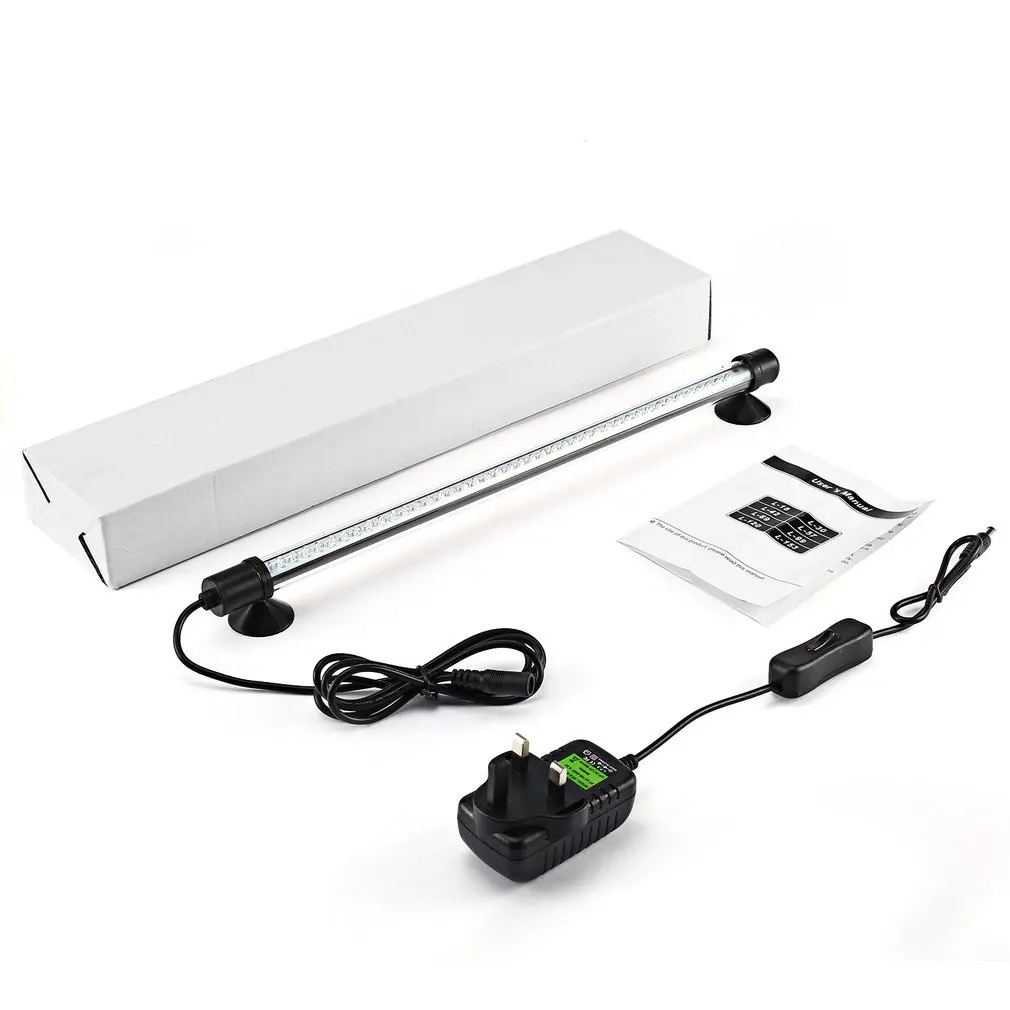 

LED Aquarium Submersible Lamp Aquarium Fish Tank Plant DC 12V LED Light Waterproof IP68 Bar Lamp Fish Tank Light