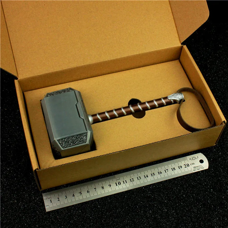 Мстители 4 Thor3 Quake 20 см металлический громовой Молот Мстители Тор сплав модель Thor's Hammer