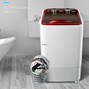 

6kg Single Barrel Semi-automatic Mini Washing Machine UV Sterilization Portable Washing Machine Washing Machine