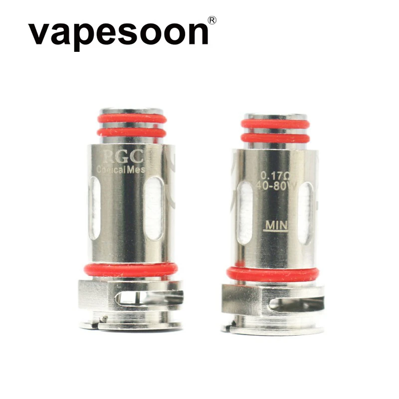 

5pcs Replacement RPM-80 Coil RG-C Conical Mesh 0.17ohm Coil 40-80W for SMO-K RPM-80 RG-C Pod & RPM-80/RPM-80 Pro Vape Kit