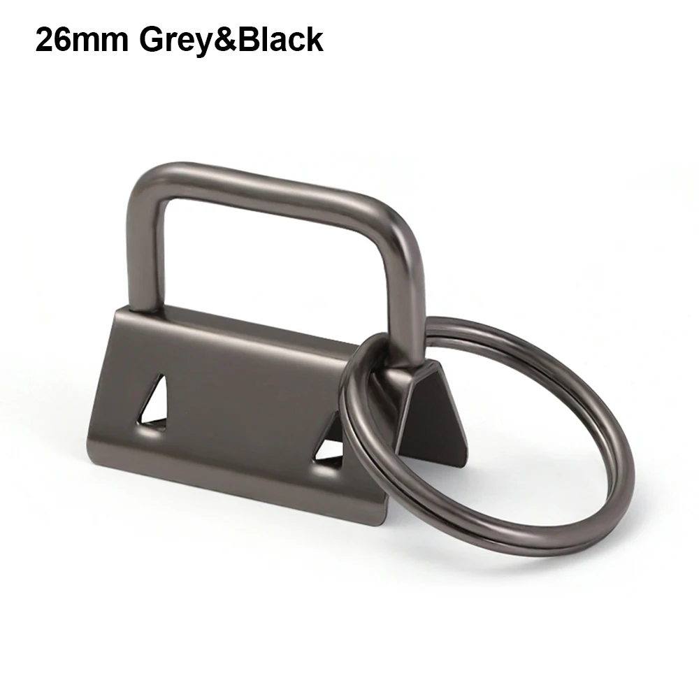 wallet key fob 32mm 5pcs craft crimp clip purse lanyards wristlets bag hardware fabric strap