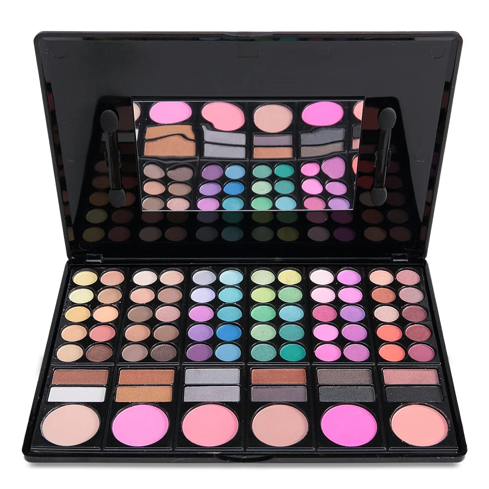 

78 Colors Eyeshadow Makeup Set Cosmetic Palette Eye Shadow Palette for Blush lipsticks Highlighters Eye Shadow Concealer