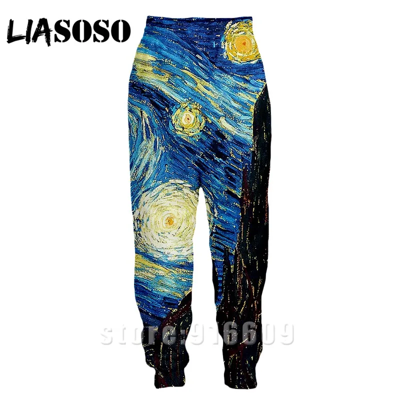 23 3d принт для мужчин и женщин Psychedelic rock полная длина jogger звездное небо Galaxy детские спортивные штаны Топ аниме повседневные спортивные брюки - Цвет: 23