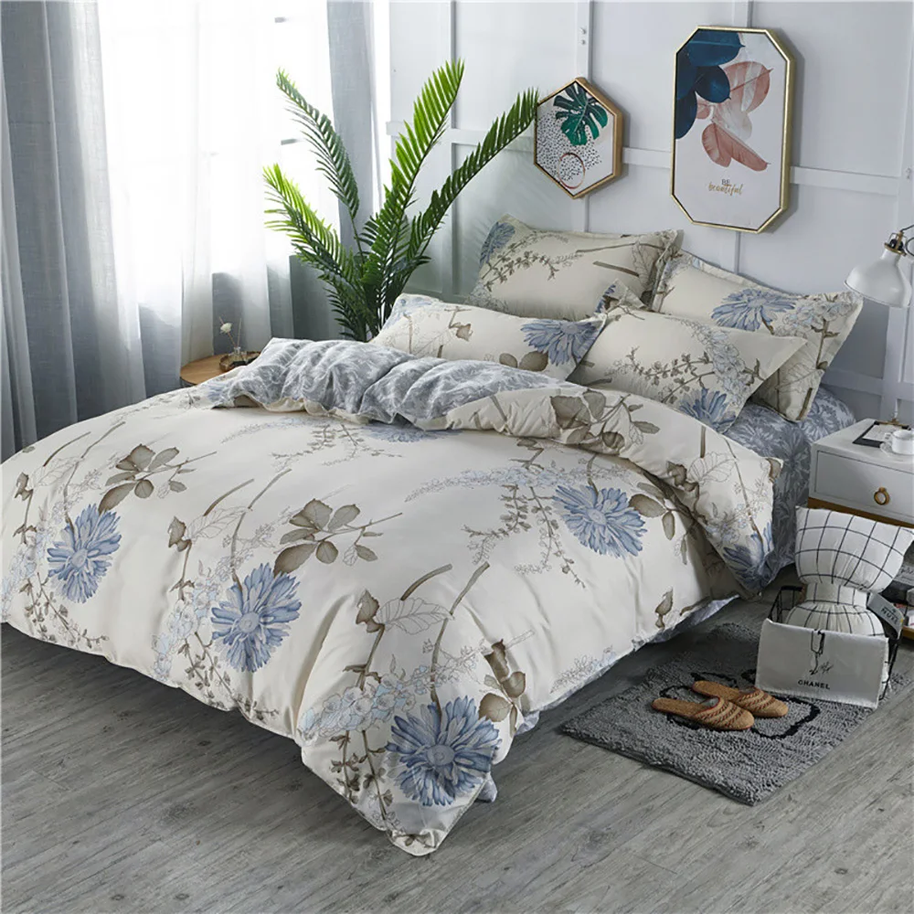 Pink Bedding Set Thumпостельные принадлежности комплект постельного белья королевского размера Снежинка фантазия ночь высокого класса пододеяльник Королева Полный Твин один уникальный дизайн постельный комплект - Цвет: Pink Bedding Set