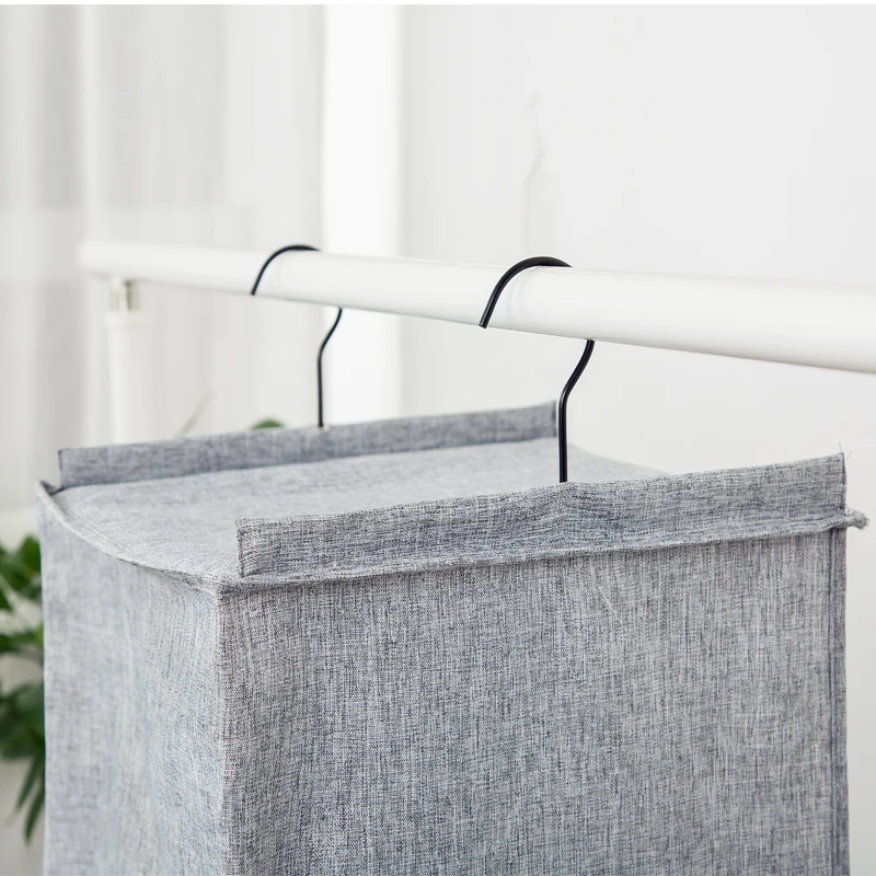 Шкаф органайзер для хранения сумка гардероба тканевая отделка подвесные