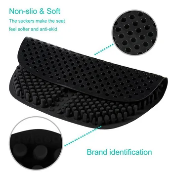 

1pc Car Seat Cushion 3D Breathable Silicone Massage Stress Relieve Relexing Mat MSU88