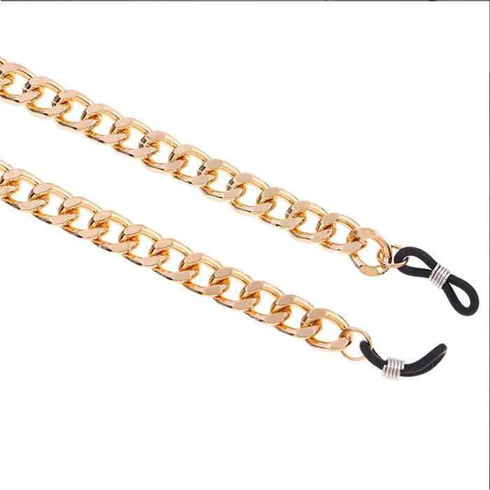 Новая модная цепочка для очков для женщин, ремешок для очков Cadena Para Gafas, тонкий Противоскользящий ремешок на шею, цепочка для очков