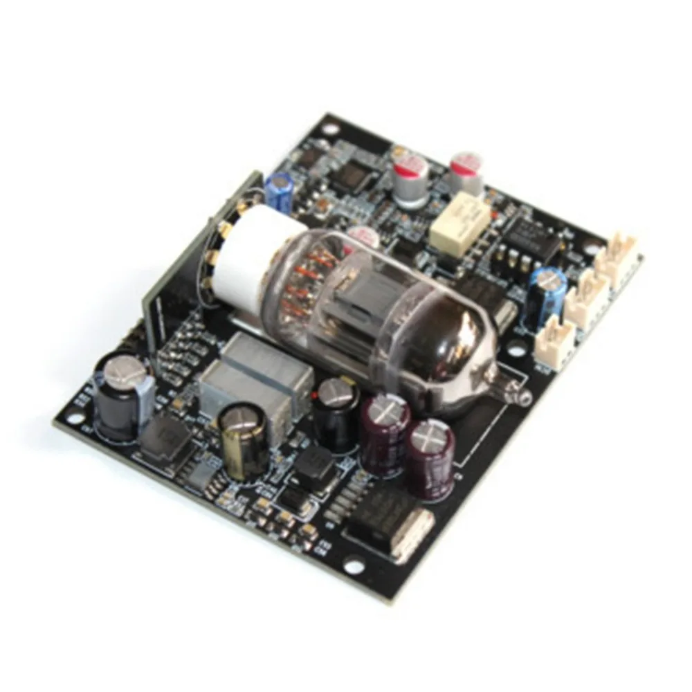 DYKB 12AU7 трубка CSR8675 BT 5,0 аудио приемник плата ES9018 декодер DAC 12s сигнал APTX AUX для 12 В 24 в автомобильный усилитель
